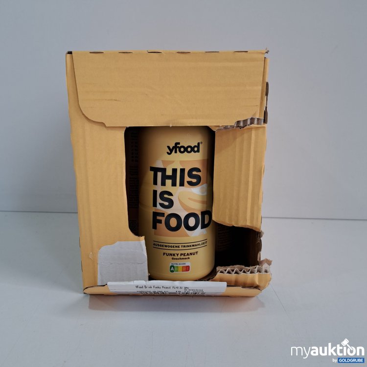 Artikel Nr. 816653 Artikel Nr. 816653: Yfood This is food Funky Peanut 5x500ml