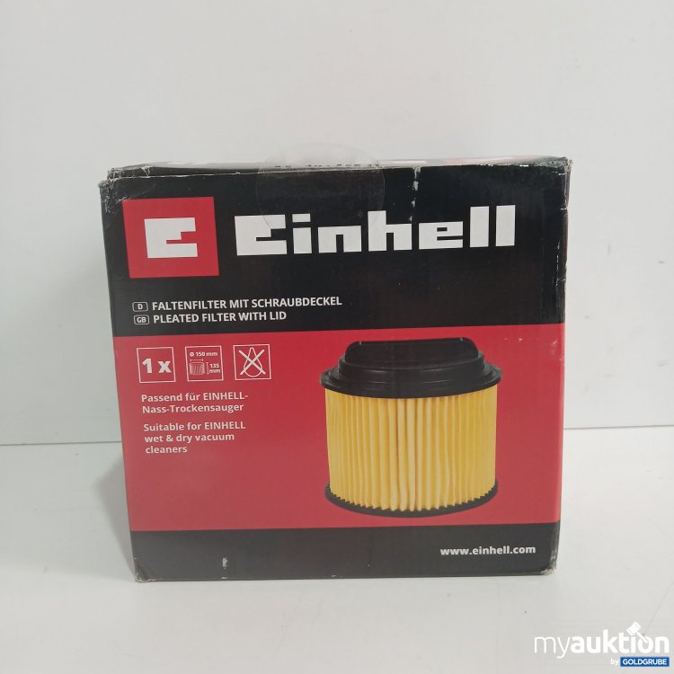 Artikel Nr. 833653 Artikel Nr. 833653: Einhell Faltenfilter mit Schraubdeckel