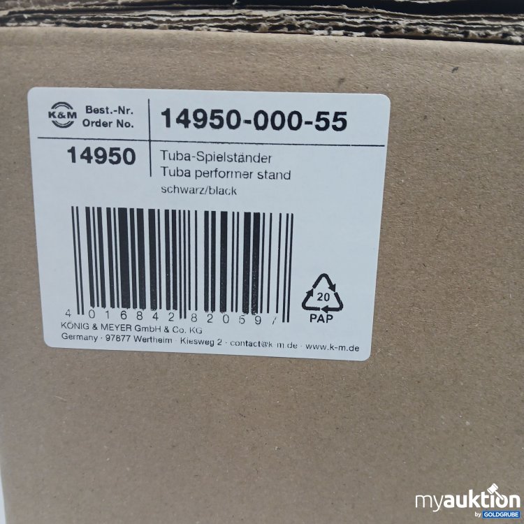 Artikel Nr. 872653: Thomann Tuba Spielständer 14950 