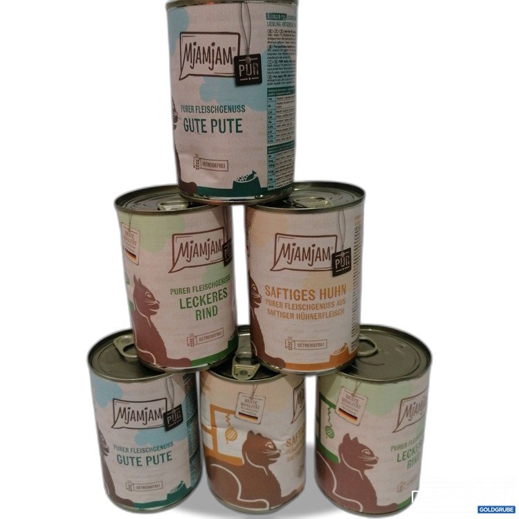 Artikel Nr. 888653: Mjammjam Katzenfutter diverse Sorten 6x400g 