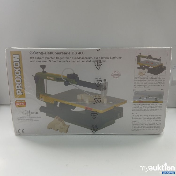 Artikel Nr. 902653: Proxxon 2 Gang Dekupiersäge DS 460 230V 27094
