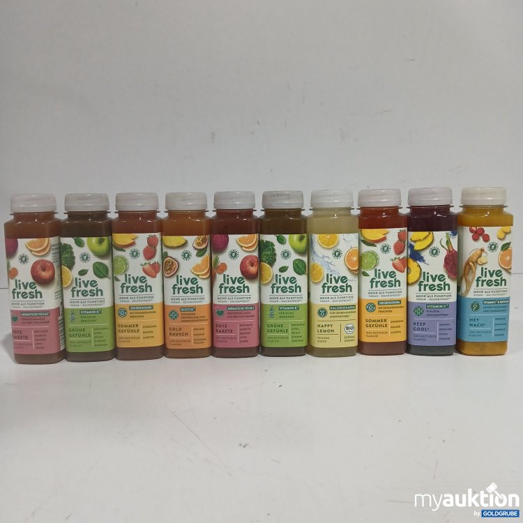 Artikel Nr. 910653: Live fresh diverse Säfte 10x250ml