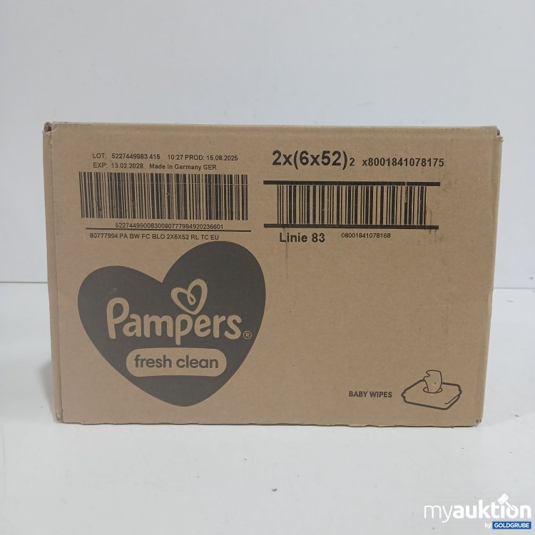 Artikel Nr. 968653: Pampers fresh clean Baby Wipes 2x(6x52) 