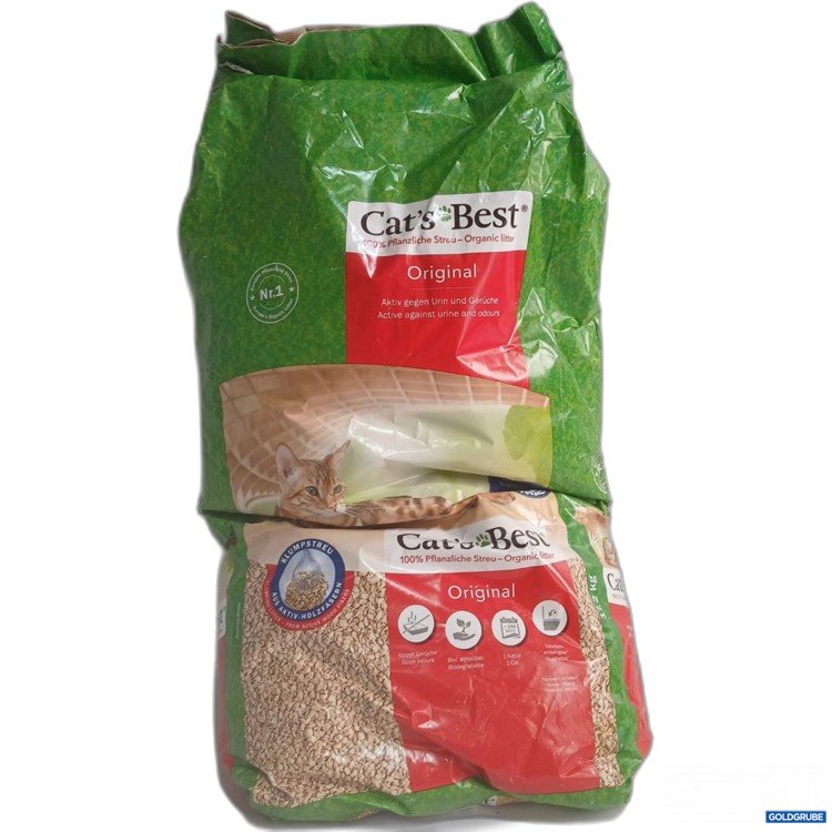 Artikel Nr. 973653: Cat's Best Original 100% pflanzliche Streu 17,2kg