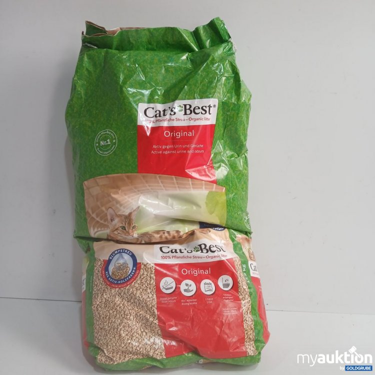 Artikel Nr. 973653: Cat's Best Original 100% pflanzliche Streu 17,2kg