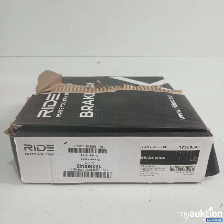 Artikel Nr. 444654: Ridex Brake Drum 123B0043 