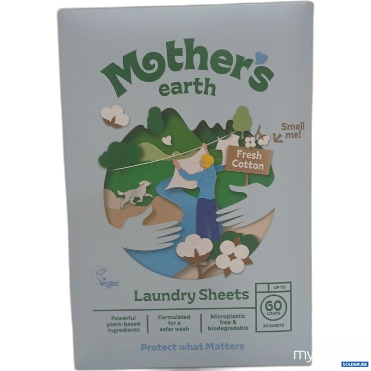 Artikel Nr. 460654: Mothers Earth Loundry Sheets Fresh Cotton 30Sheets