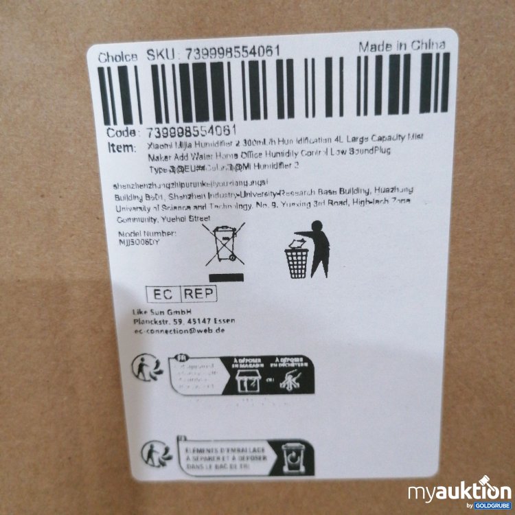 Artikel Nr. 722654: Xiaomi Humidifier 2 Smart 