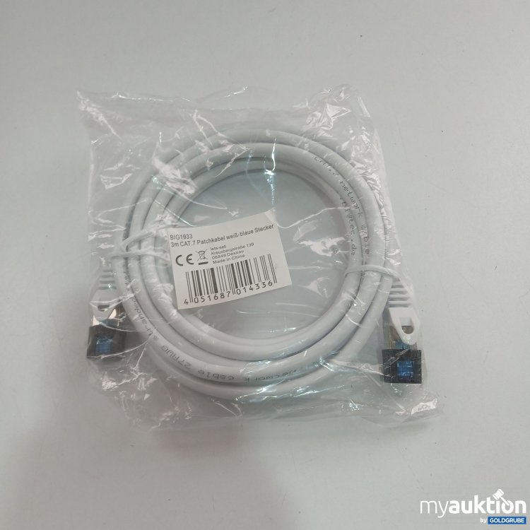 Artikel Nr. 825654 Artikel Nr. 825654: 3m CAT7 Patchkabel
