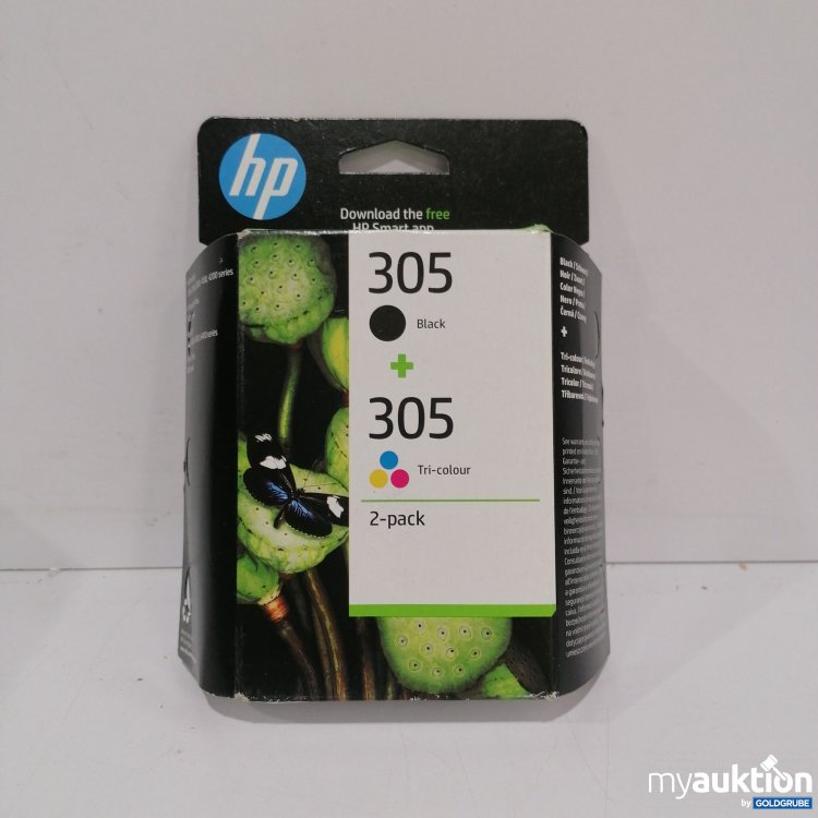 Artikel Nr. 847654: HP Druckerpatrone 2-Pack 305 Black - Tri Color 