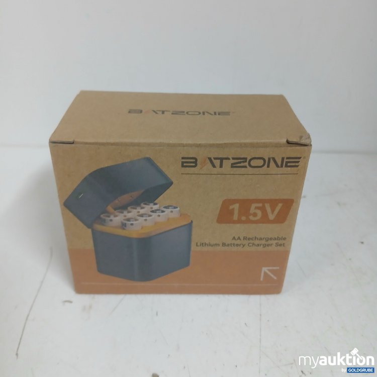Artikel Nr. 875654 Artikel Nr. 875654: Batzone 1.5V AA Rechargeable Lithium Battery Charger Set