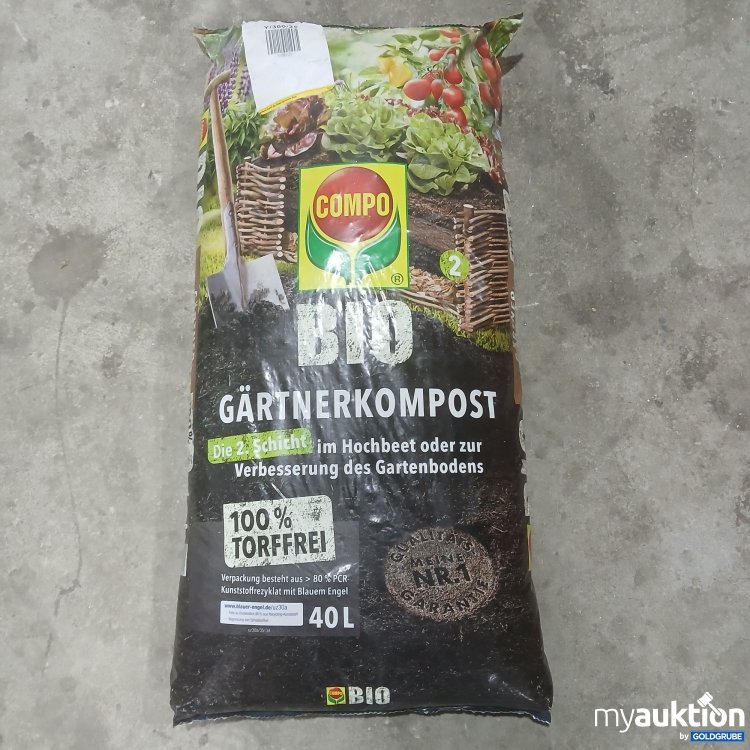 Artikel Nr. 884654 Artikel Nr. 884654: Compo Bio Gärtnerkompost 40l