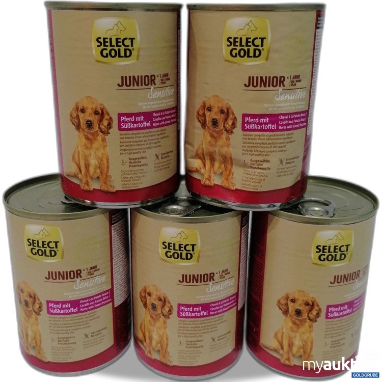 Artikel Nr. 888654: Select Gold Junior Pferd mit Süßkartoffel 5x400g