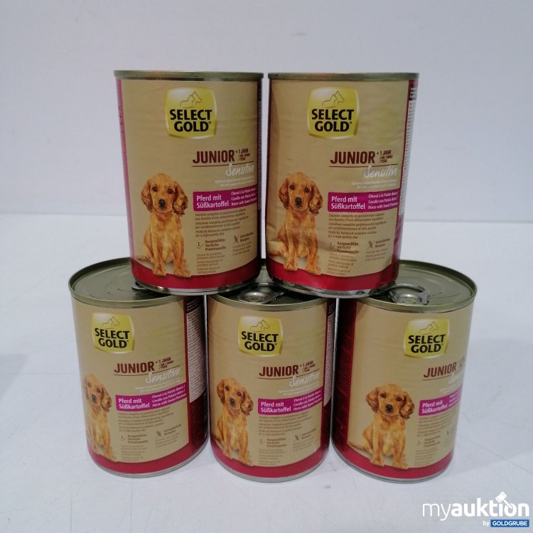 Artikel Nr. 888654: Select Gold Junior Pferd mit Süßkartoffel 5x400g