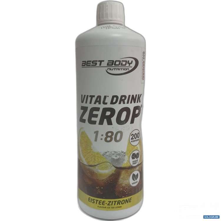 Artikel Nr. 952654 Artikel Nr. 952654: Best Body Vital Drink Zerop Eistee-Zitrone 1000ml