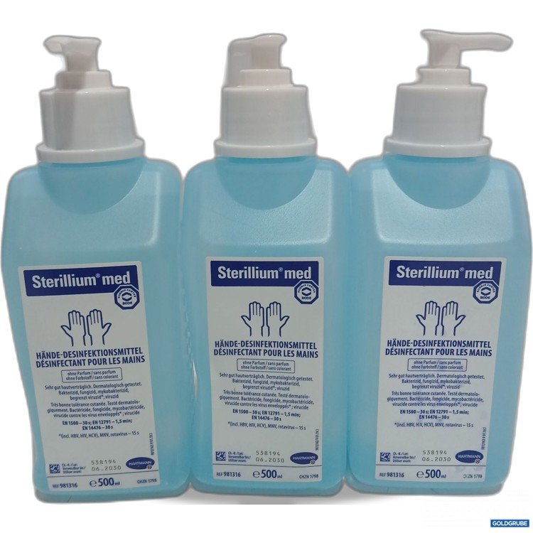Artikel Nr. 955654: Sterillium med Hände-Desinfektionsmittel 3x500ml