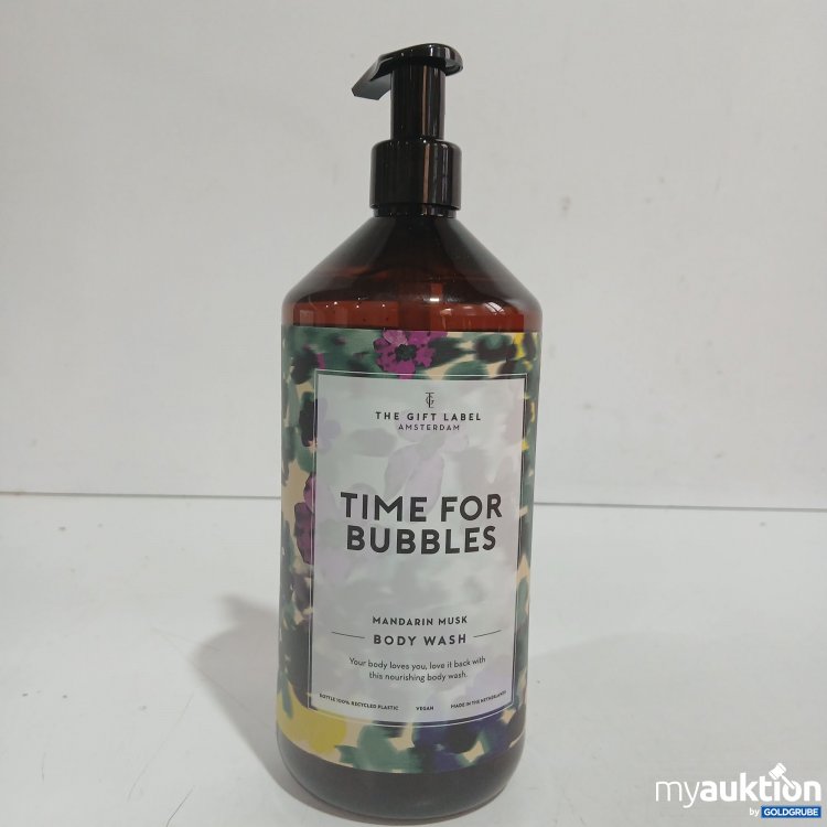 Artikel Nr. 956654: The Gift Label Time for Bubbles Mandarin Musk Body Wash 1000ml 