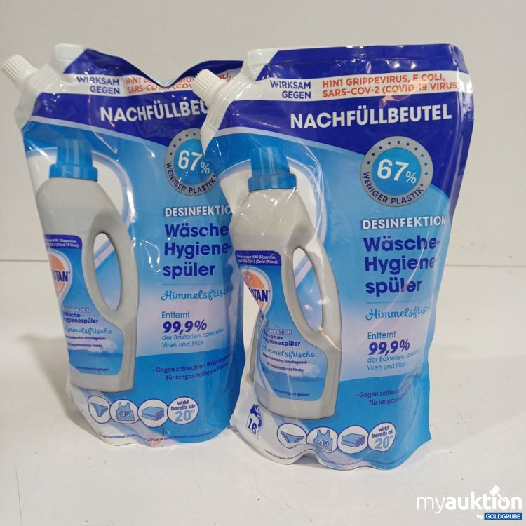 Artikel Nr. 960654: Sagrotan Hygienespüler Nachfüllbeutel 2x1,2L
