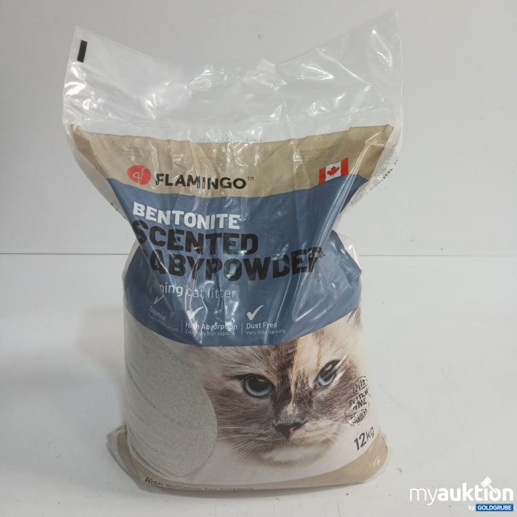 Artikel Nr. 973654: FLAMINGO Bentonite Scented Cat Litter 12 kg