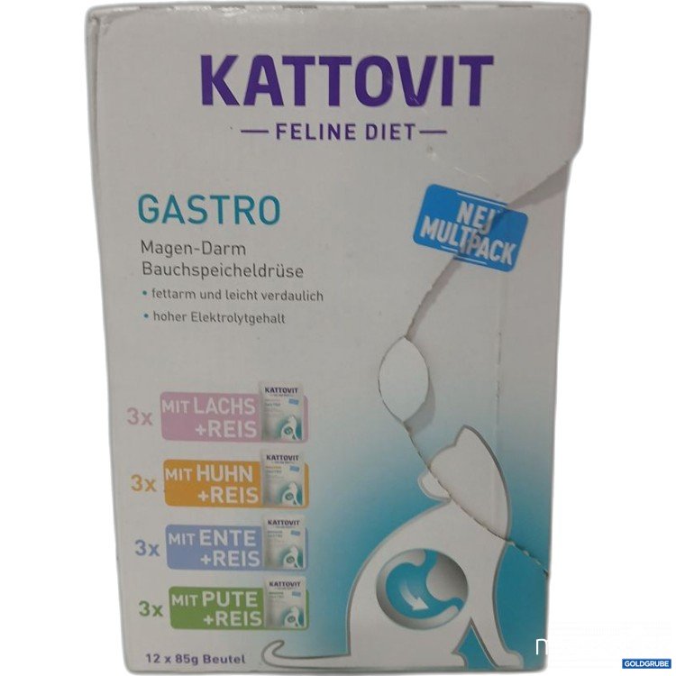 Artikel Nr. 985654: Kattovit Gastro Multipack Tiernahrung 4×3×85g