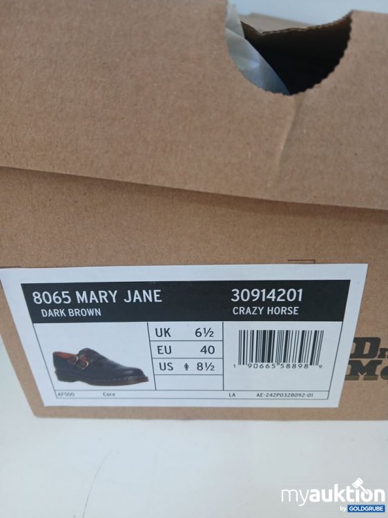 Artikel Nr. 988654: Dr. Martens 8065 Mary Jane Dunkelbraun Crazy Horse