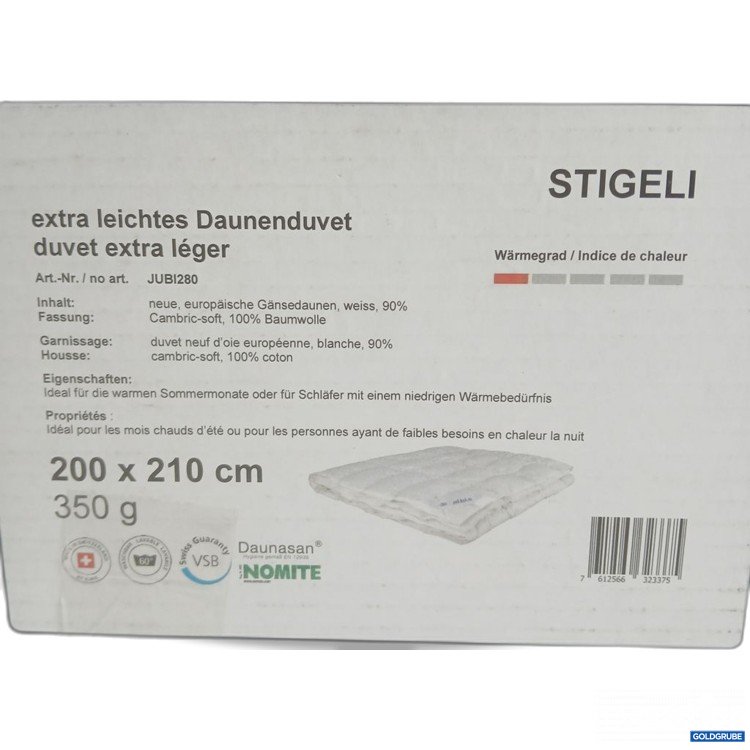 Artikel Nr. 446655 Artikel Nr. 446655: STIGELI Duvet extra léger 200x210 cm 350g