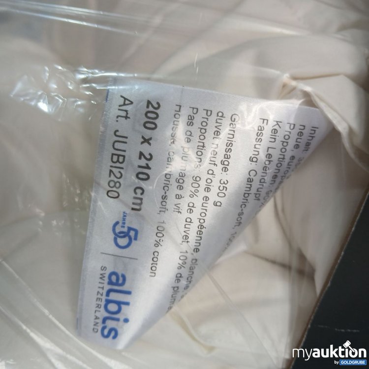Artikel Nr. 446655 Artikel Nr. 446655: STIGELI Duvet extra léger 200x210 cm 350g