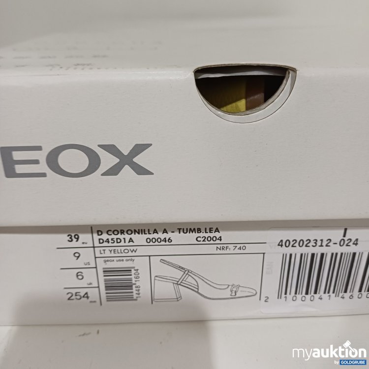 Artikel Nr. 469655 Artikel Nr. 469655: Geox Damen Slingpumps gelb Größe 38