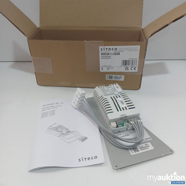 Artikel Nr. 522655 Artikel Nr. 522655: Siteco Streetlight SL 10 Geräteträger micro 5XECG0 1-13A3B