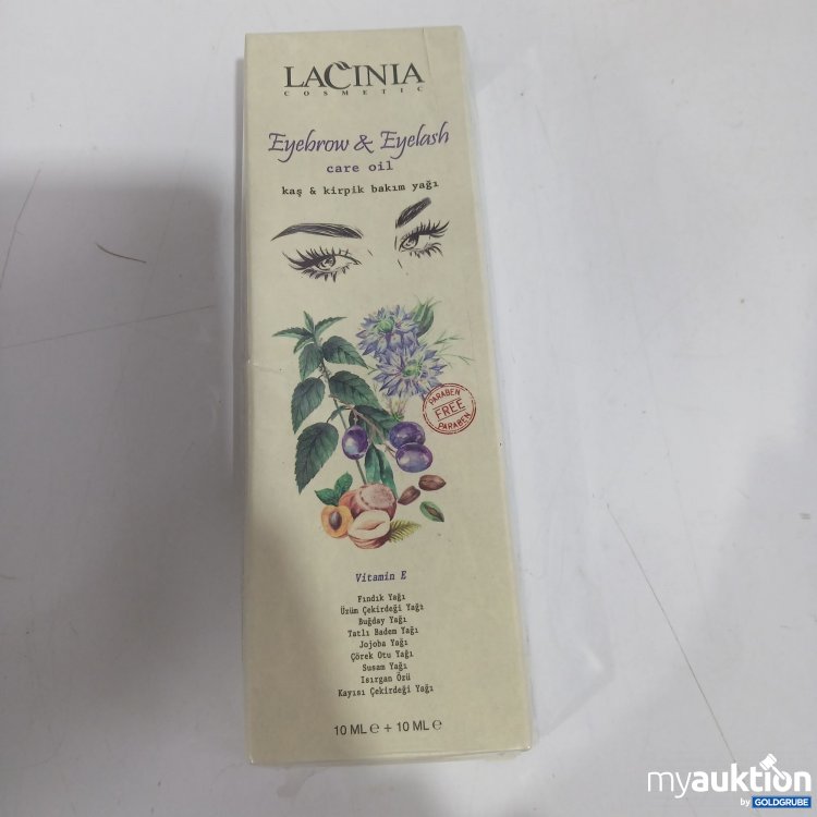 Artikel Nr. 878655: Lacinia Eyebrow&Eyelash Care oil 10ml + 10ml 