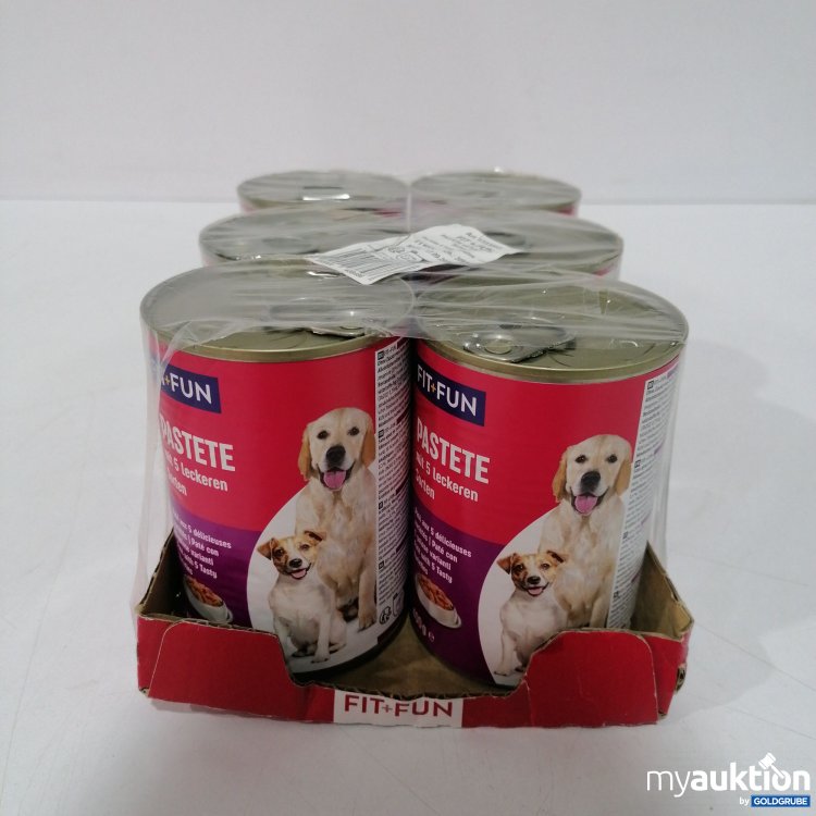 Artikel Nr. 888655: Fit+Fun Pastete mit 5 leckeren Sorten 6x400g