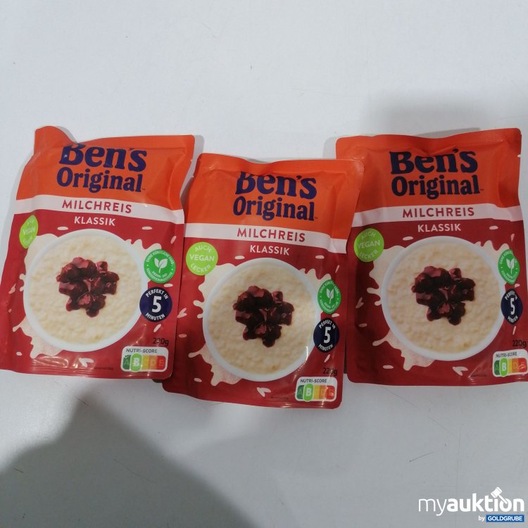 Artikel Nr. 896655: Bens Original Milchreis 3x220g