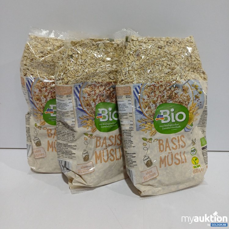 Artikel Nr. 897655: Dm Bio Basis Müsli 3x600g