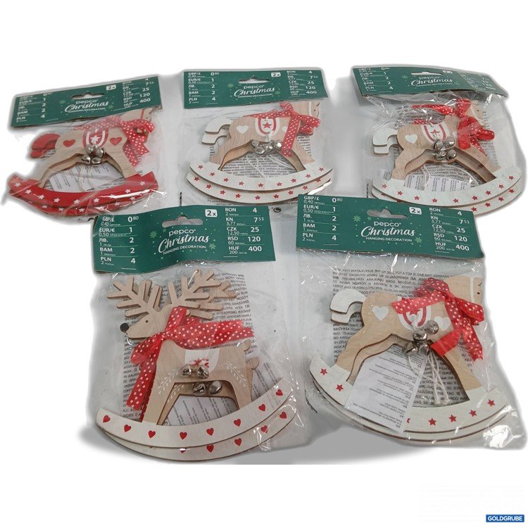 Artikel Nr. 959655: Pepco Christmas Hängeschmuck 5x2stk 