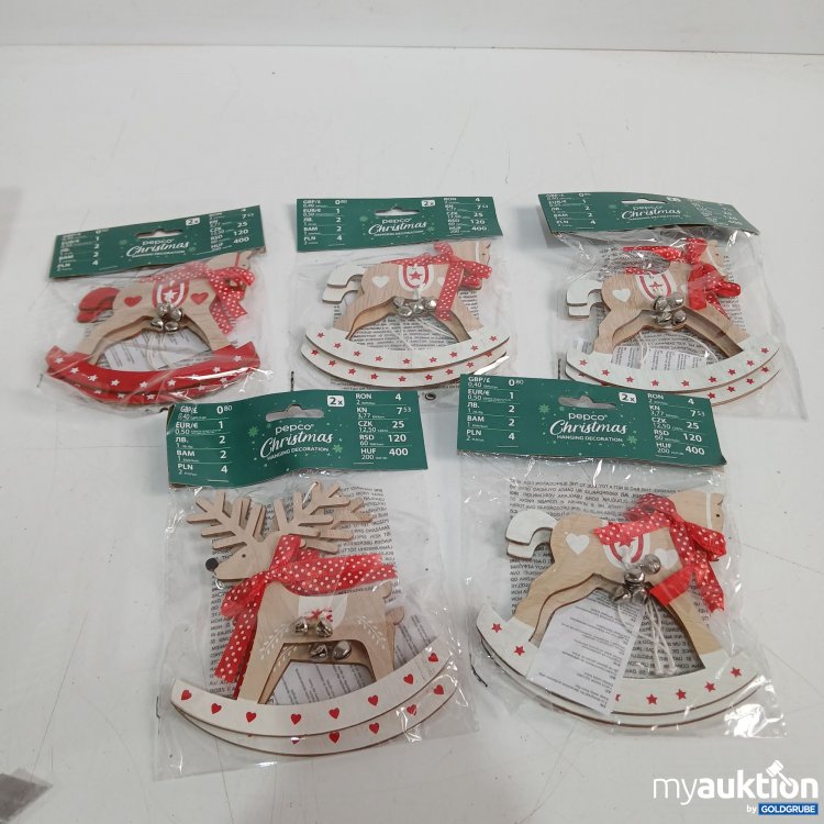 Artikel Nr. 959655: Pepco Christmas Hängeschmuck 5x2stk 