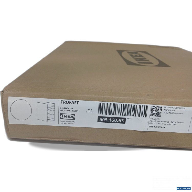 Artikel Nr. 890656: Ikea Trofast 34x44x56cm weiß 505.160.63 