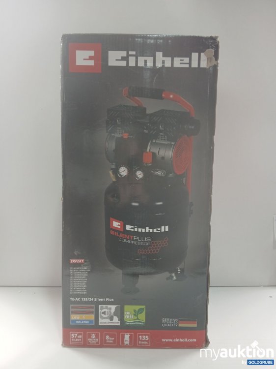 Artikel Nr. 902656: Einhell Expert Kompressor TE-AC 135/24 Silent Plus 40.206.10