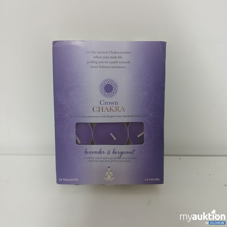 Artikel Nr. 917656 Artikel Nr. 917656: Crown Chakra 24 Tealights