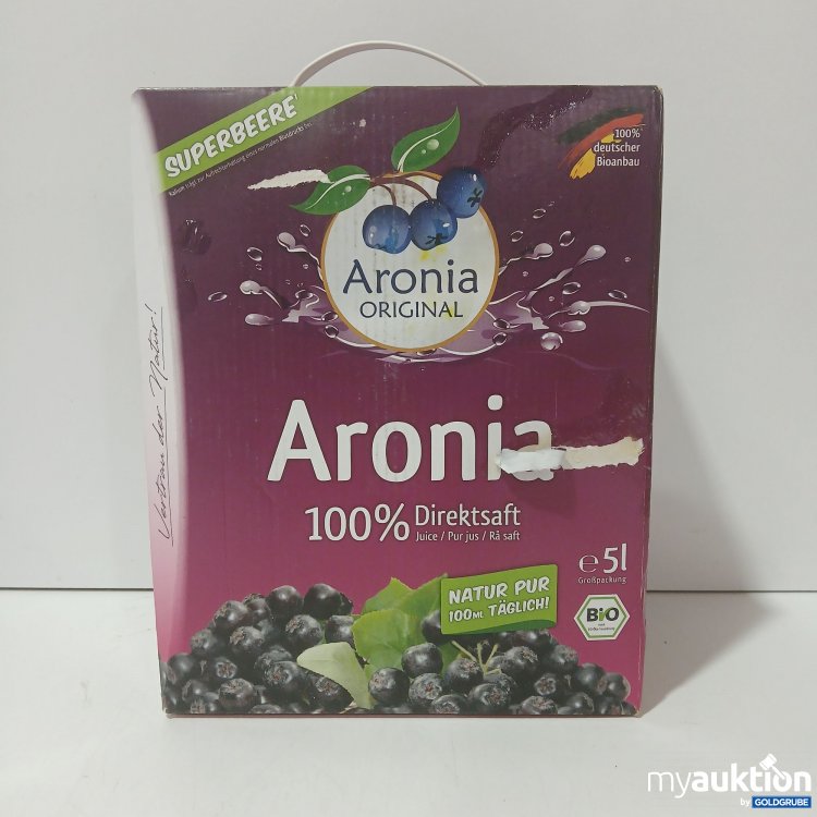 Artikel Nr. 958656: Aronia Original 100% Direkt Saft 5L