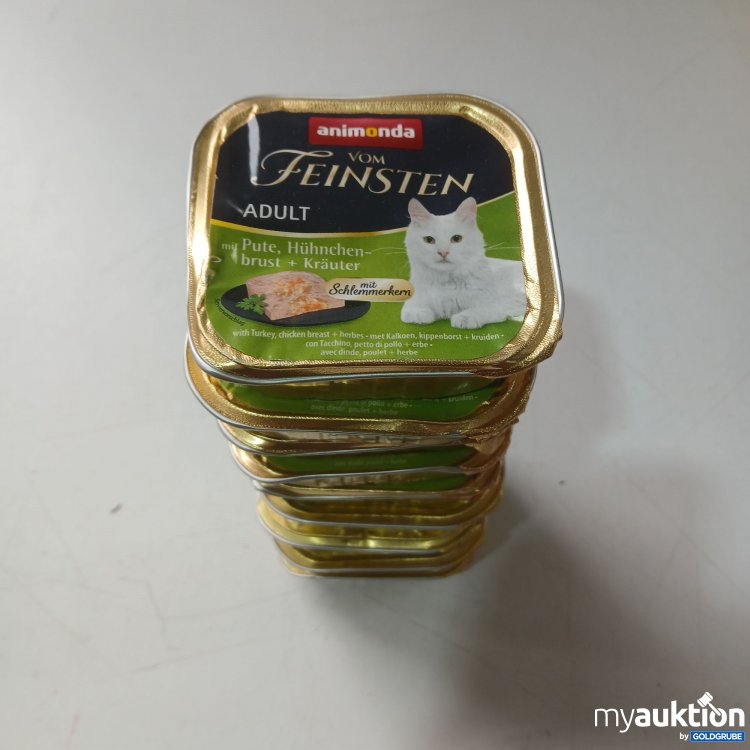 Artikel Nr. 970656: Animonda vom Feinsten Adult Cat mit Pute, Hünchenbrust & Kräuter 9×100g