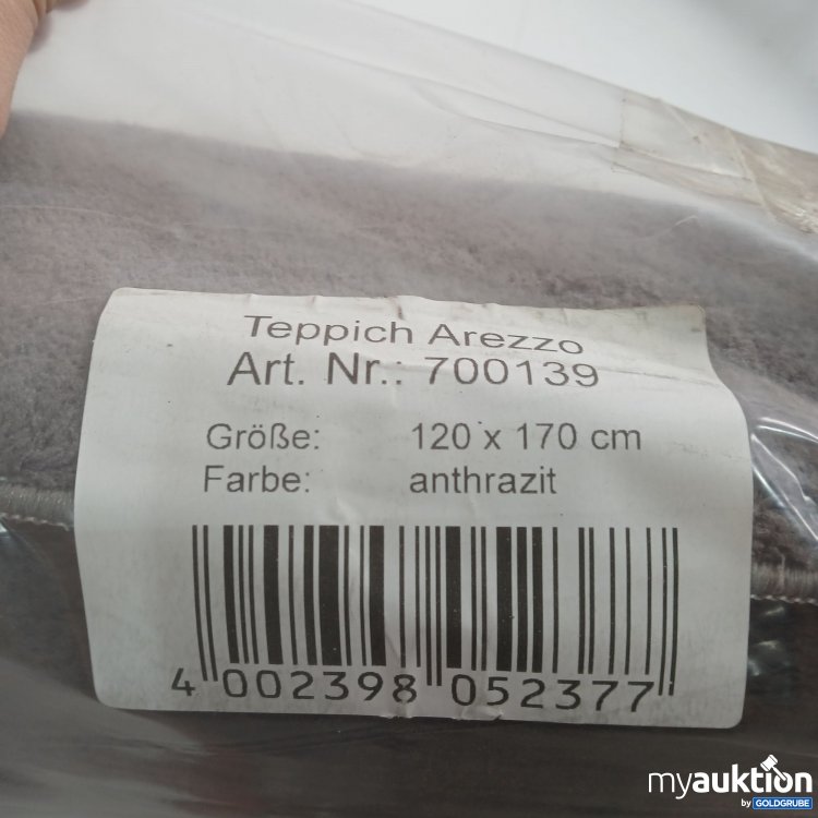 Artikel Nr. 444657: Teppich Arezzo anthrazit 120x170cm 