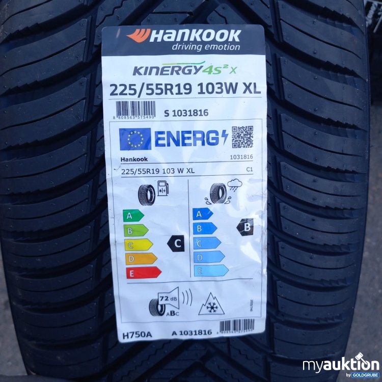 Artikel Nr. 445657 Artikel Nr. 445657: Hankook Kinergy 4S2 XL 225/55 R19 103W