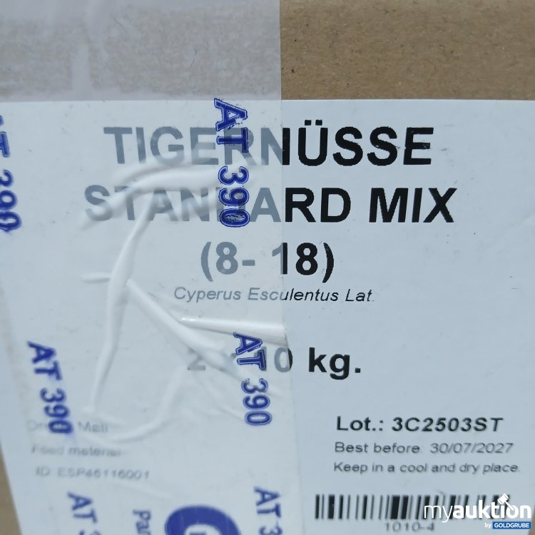 Artikel Nr. 526657 Artikel Nr. 526657: Tiger Nüsse Standard Mix 2x10 kg