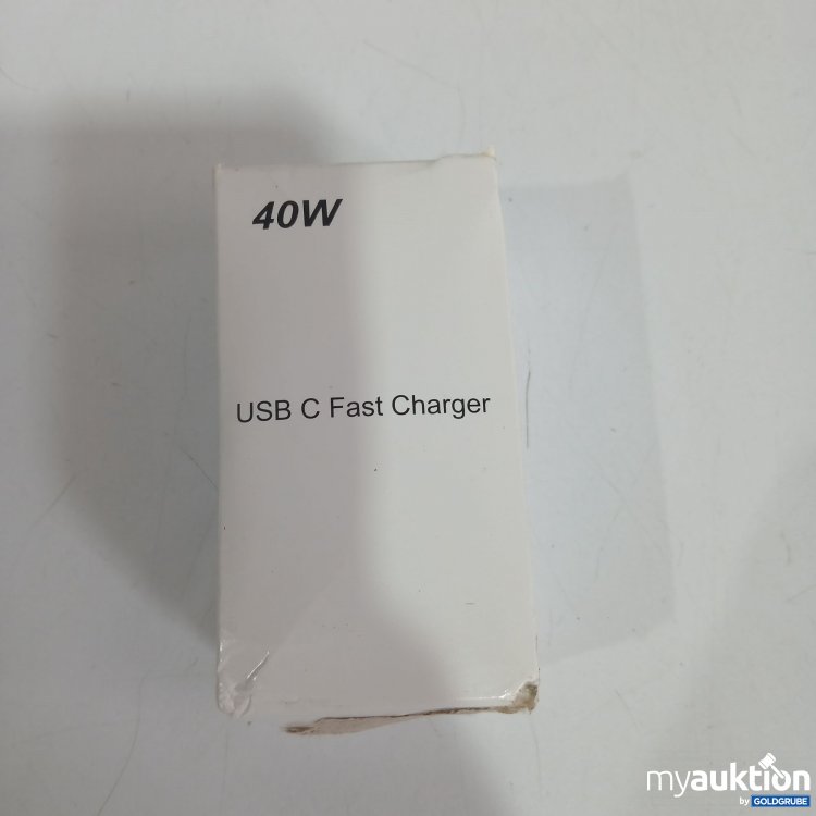 Artikel Nr. 827657 Artikel Nr. 827657: 40W USB C Fast Charger