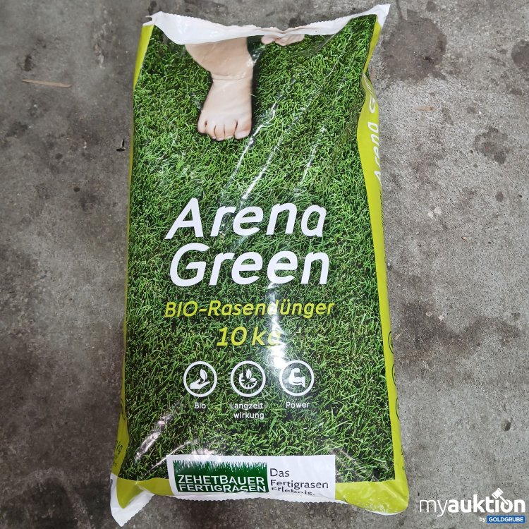 Artikel Nr. 858657: Arena Green Bio Rasendünger  10kg 