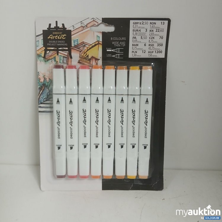 Artikel Nr. 877657: Pepco Artist 8 Markers 