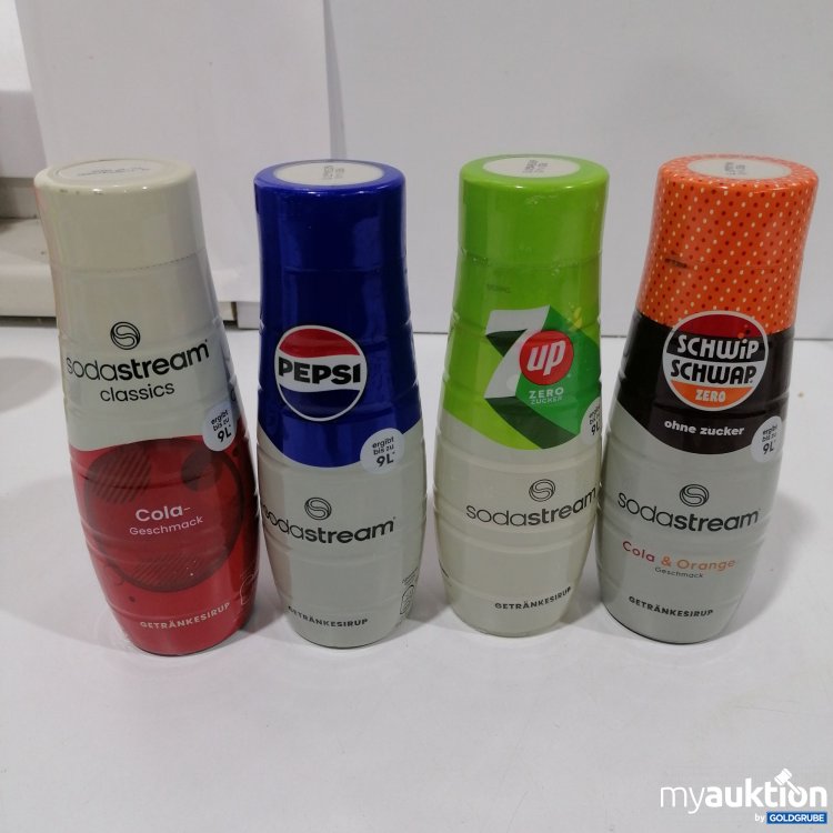 Artikel Nr. 889657 Artikel Nr. 889657: Diverse Sodastream Getränkesirups 4x440ml