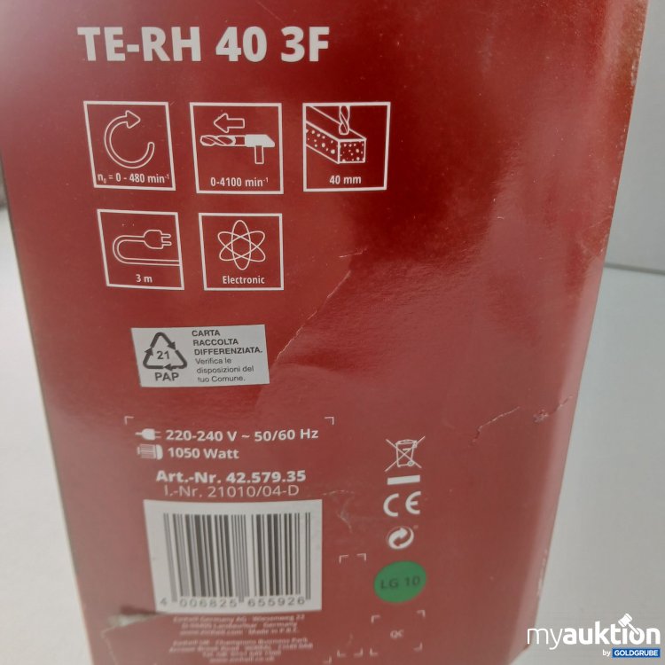 Artikel Nr. 902657: Einhell Bohrhammer TE-RH 40 3F 40mm 42.579.35
