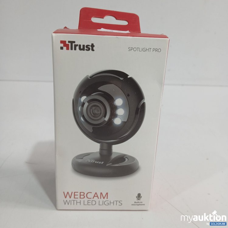 Artikel Nr. 906657 Artikel Nr. 906657: Trust Webcam with LED Lights Spotlight Pro