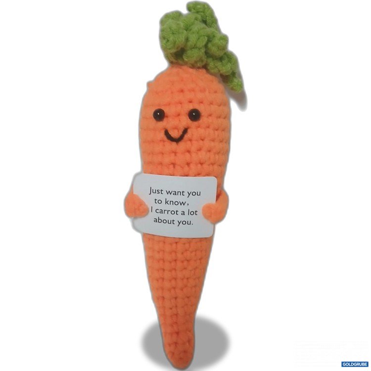 Artikel Nr. 916657: Kartoffelpuppe mit Positivbotschaft